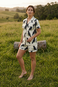 Black Cockatoo PJ Set